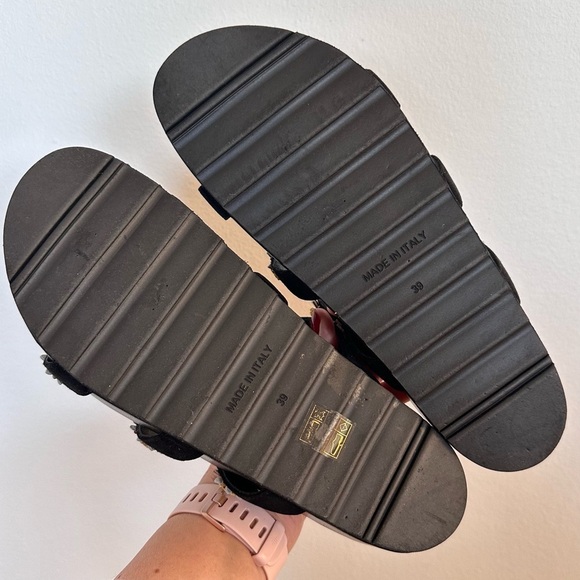 Fabrizio Viti Daisy Berkley slides in black - Picture 8 of 8